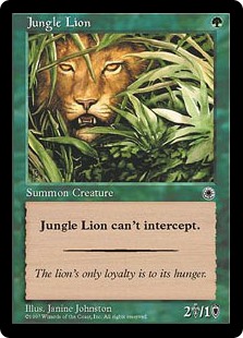 (POR-CG)Jungle Lion/ジャングル・ライオン