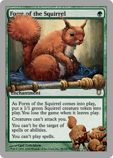 【Foil】(UNH-RG)Form of the Squirrel