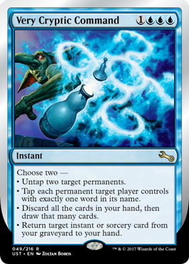 【Foil】(UST-RU)Very Cryptic Command (B)