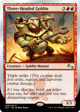 (UST-RR)Three-Headed Goblin