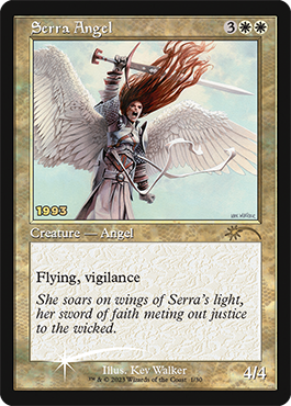 【Foil】(Promo-30th-RW)Serra Angel/セラの天使