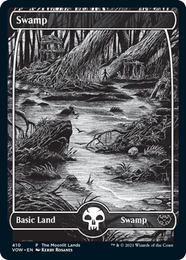 【Foil】(Promo-The moonlit Lands)Swamp/沼