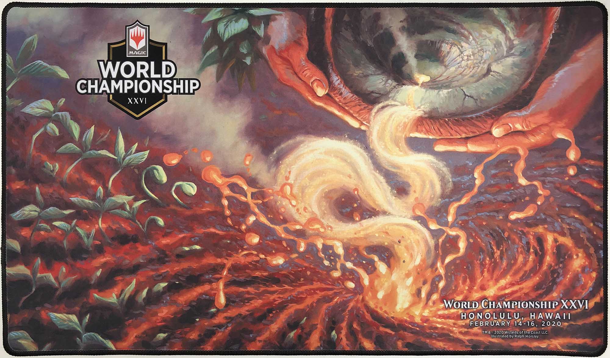 Magic World Championship XXVI ホノルル 2020 プレイマット 《世界のるつぼ》