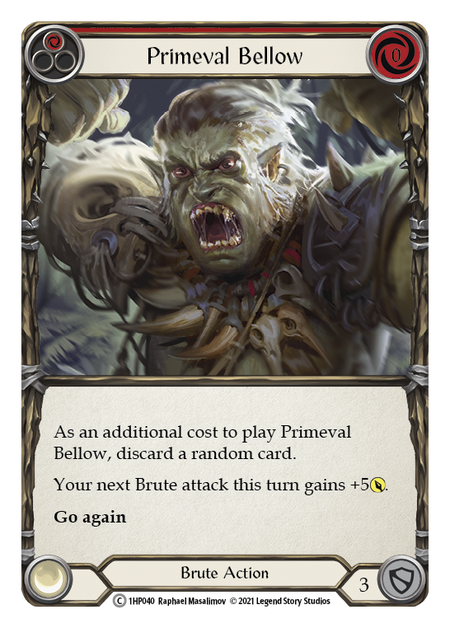 [N-1HP040-C]Primeval Bellow (Red)