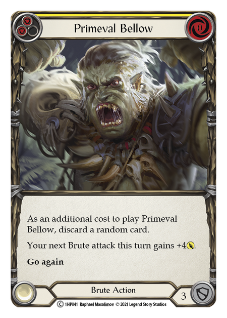 [N-1HP041-C]Primeval Bellow (Yellow)