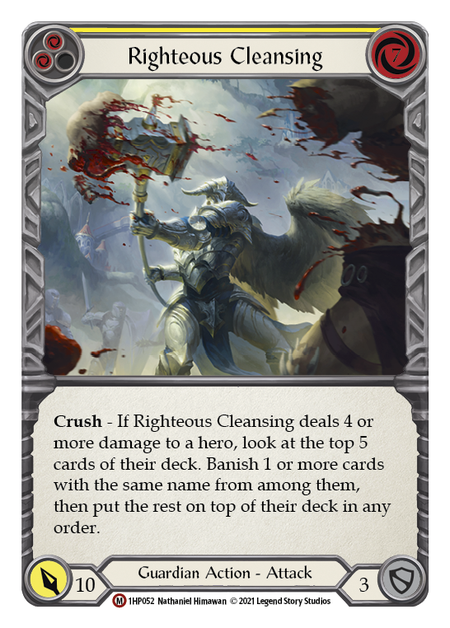 [N-1HP052-M]Righteous Cleansing