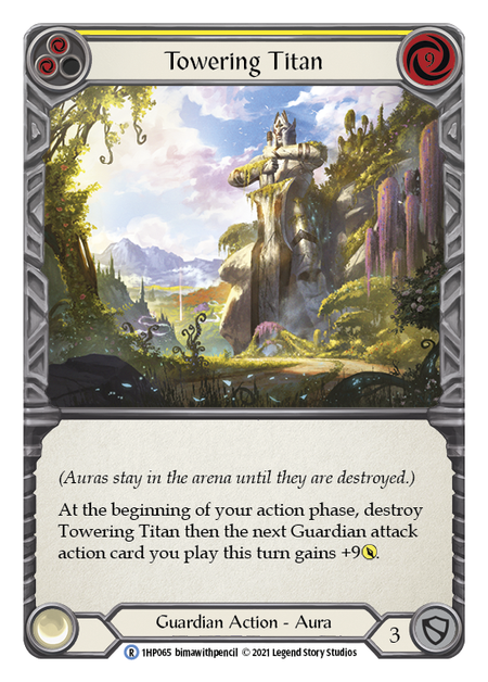 [N-1HP065-R]Towering Titan (Yellow)