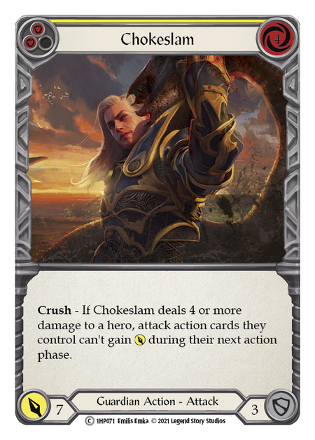 [N-1HP071-C]Chokeslam (Yellow)