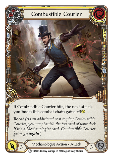 [N-1HP203-C]Combustible Courier (Yellow)