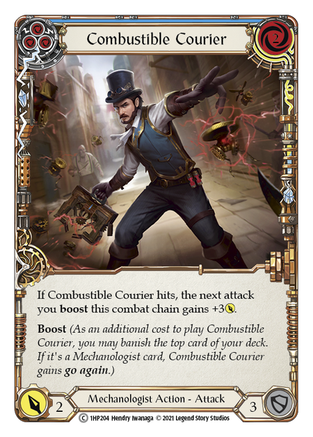 [N-1HP204-C]Combustible Courier (Blue)