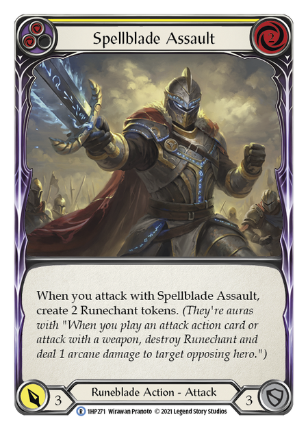 [N-1HP271-R]Spellblade Assault (Yellow)