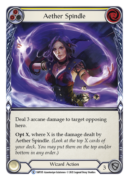 [N-1HP315-R]Aether Spindle (Yellow)