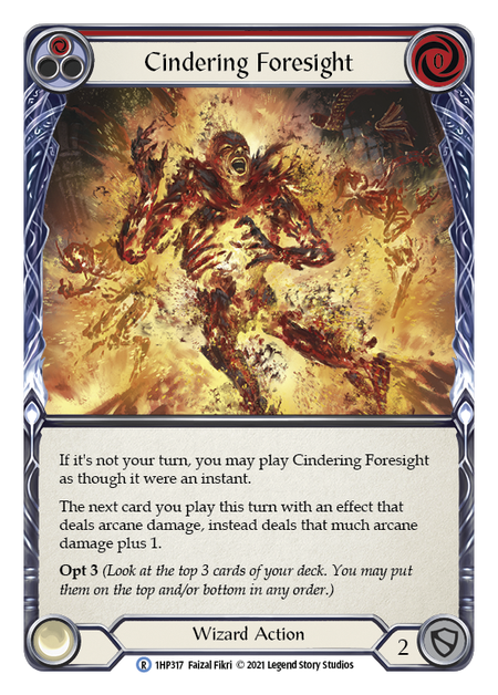 [N-1HP317-R]Cindering Foresight (Red)