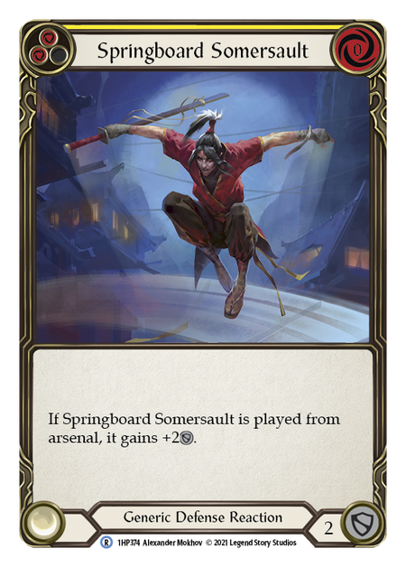 [N-1HP374-R]Springboard Somersault