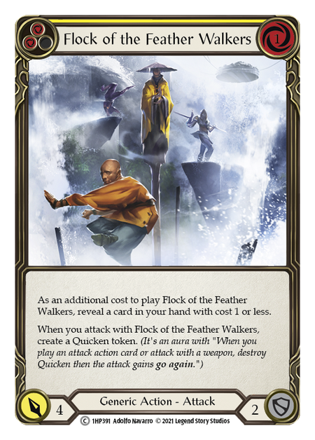 [N-1HP391-C]Flock of the Feather Walkers (Yellow)