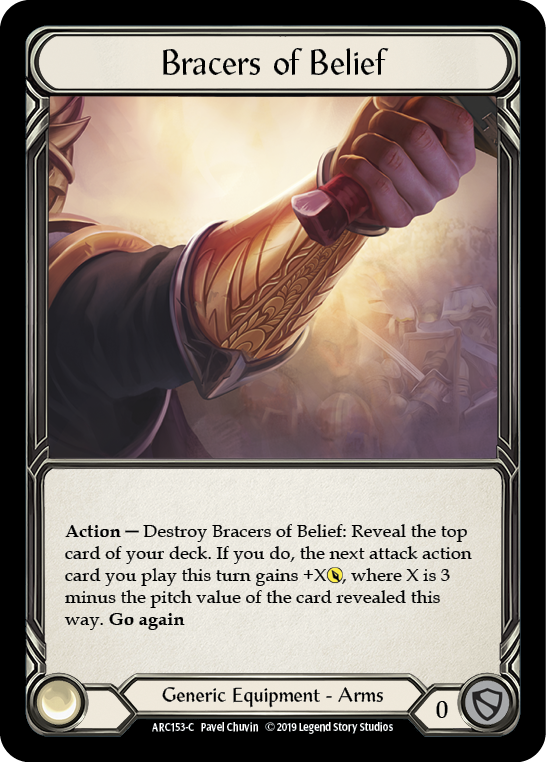 【Cold Foil】[F-ARC153-C]Bracers of Belief