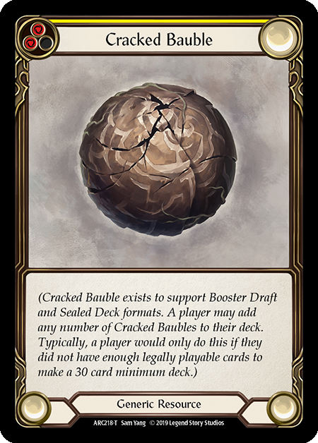 [F-ARC218-T]Cracked Bauble