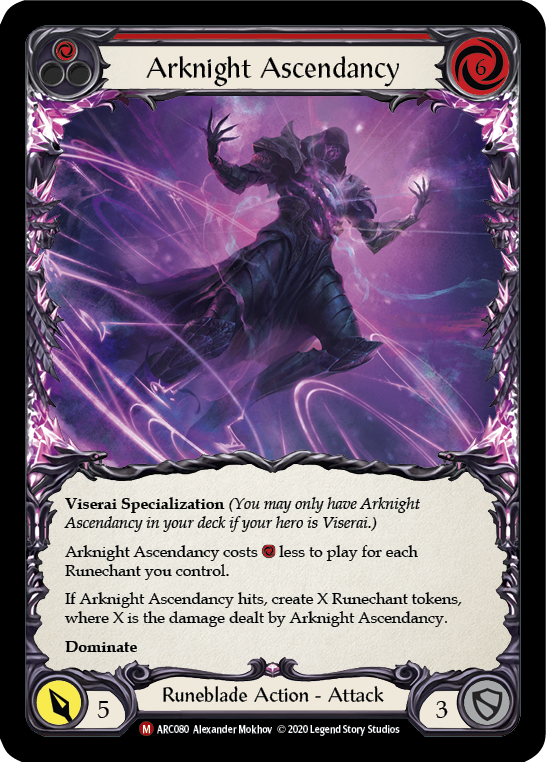 【Rainbow Foil】[U-ARC080-M]Arknight Ascendancy