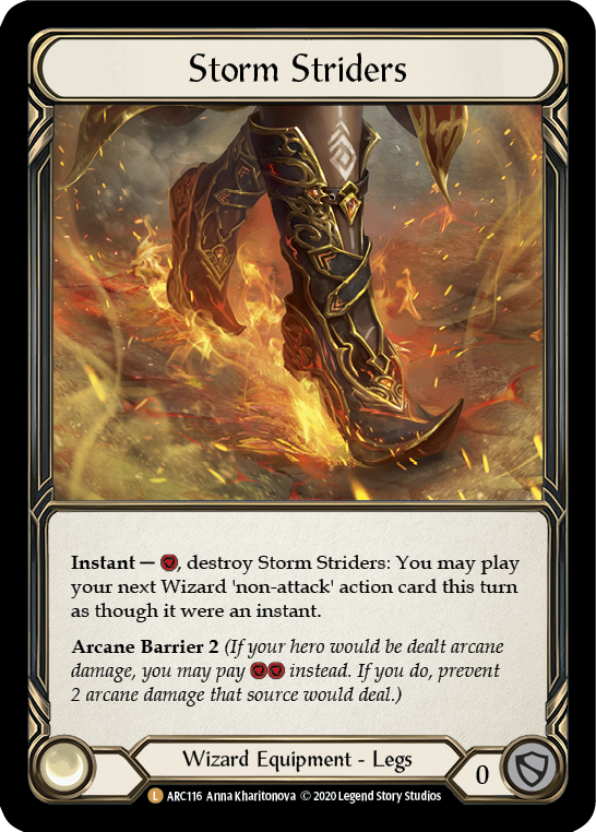 【Rainbow Foil】[U-ARC116-L]Storm Striders