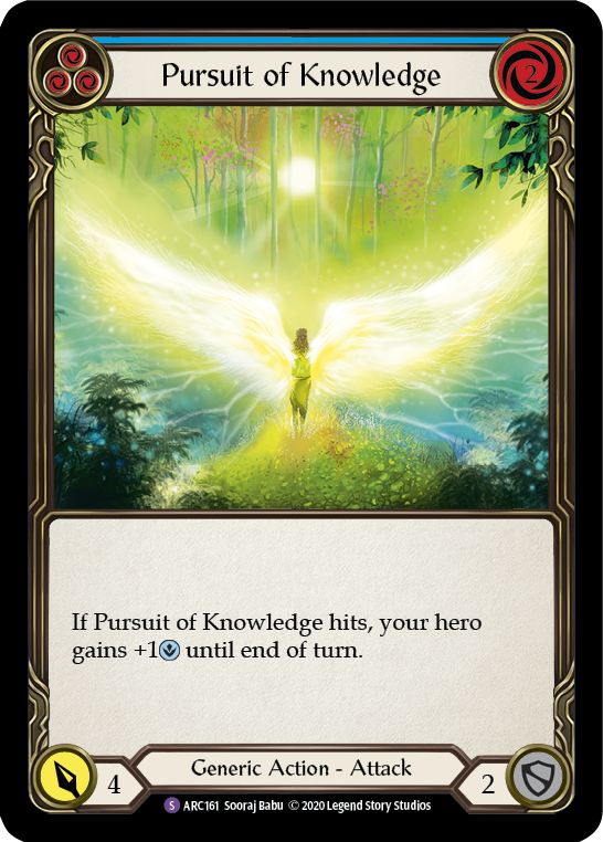 【Rainbow Foil】[U-ARC161-S]Pursuit of Knowledge