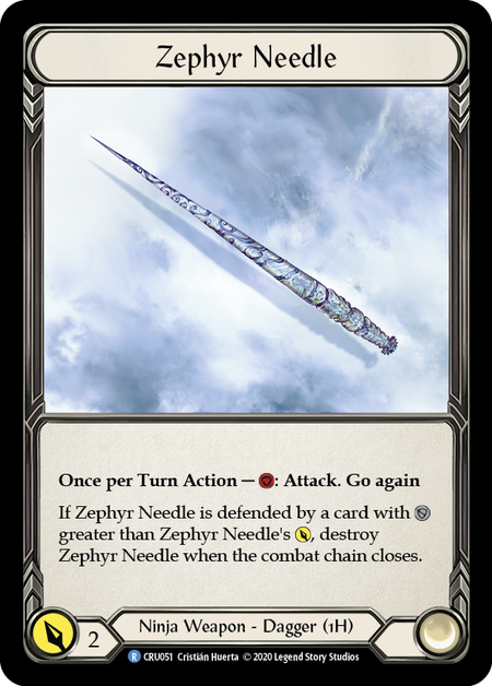 [F-CRU051-R]Zephyr Needle