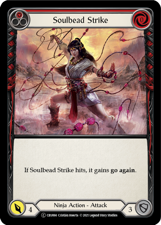 [U-CRU066-C]Soulbead Strike (Red)