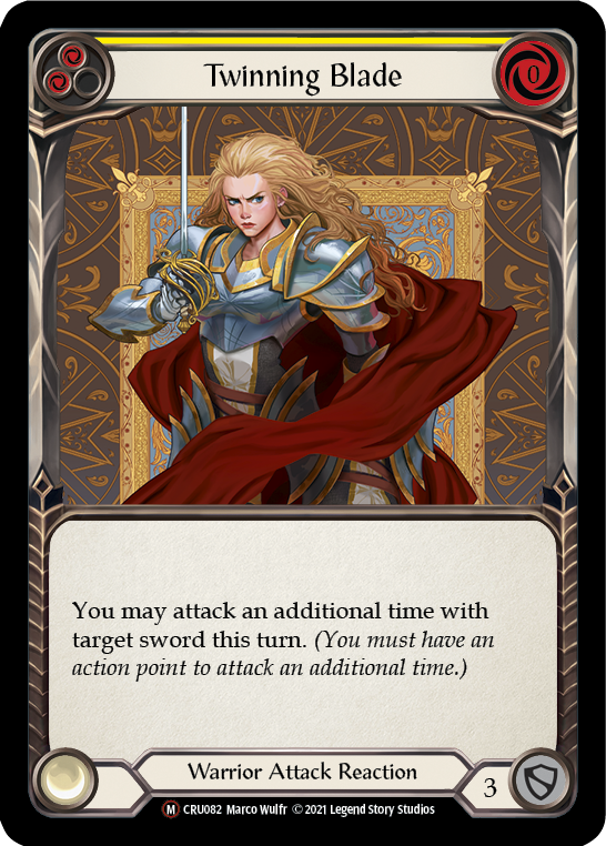 [U-CRU082-M]Twinning Blade