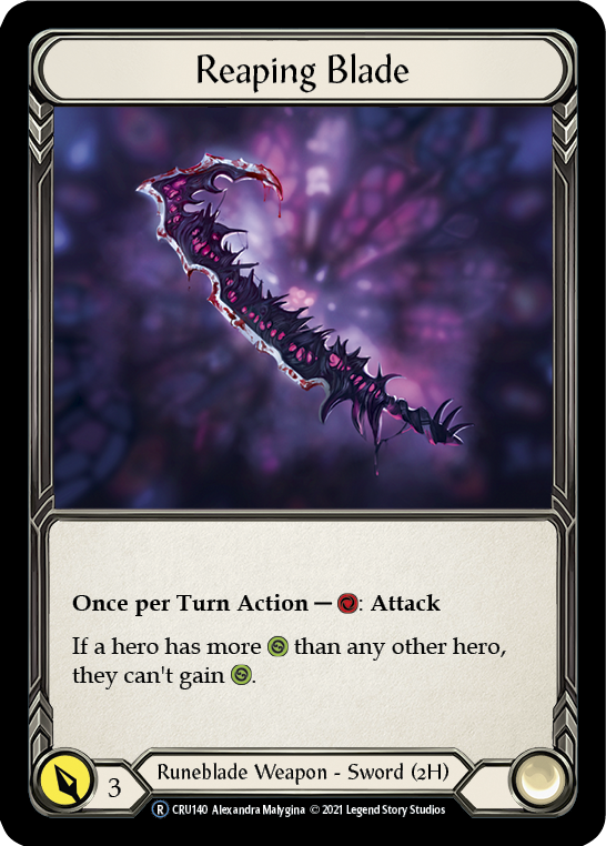 [U-CRU140-R]Reaping Blade