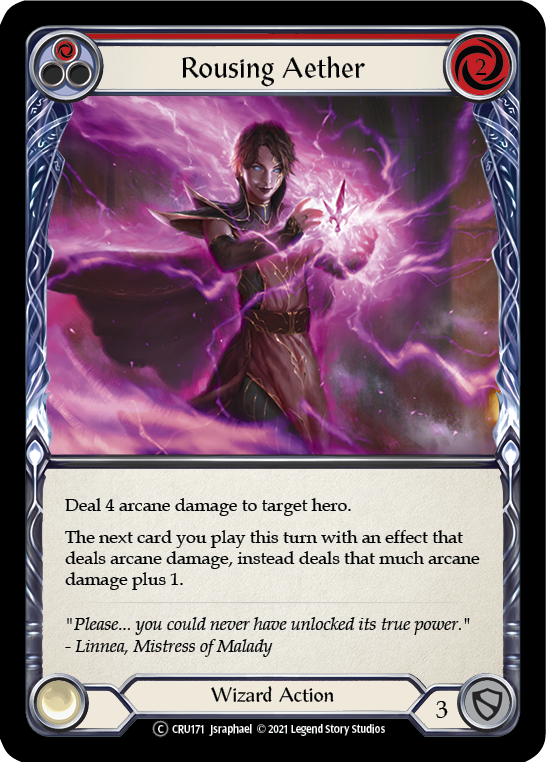 [U-CRU171-C]Rousing Aether (Red)