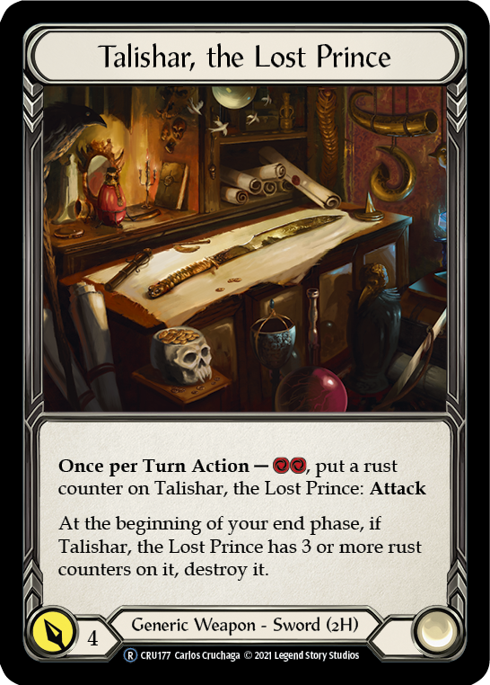 [U-CRU177-R]Talishar, the Lost Prince