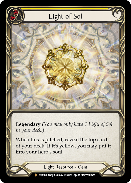 【Cold Foil】[N-DTD000-F]Light of Sol