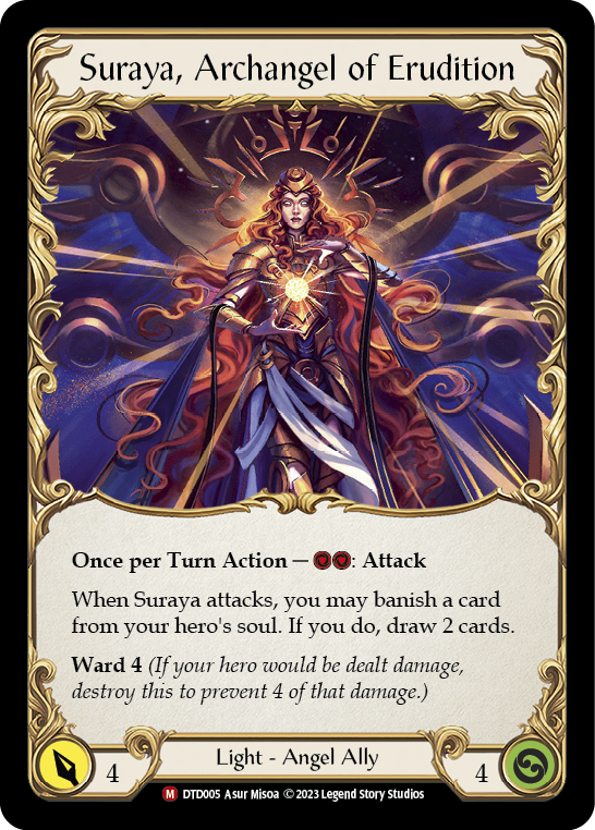 [N-DTD005-M]Figment of Erudition // Suraya, Archangel of Erudition