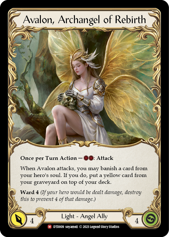 [N-DTD009-M]Figment of Rebirth // Avalon, Archangel of Rebirth