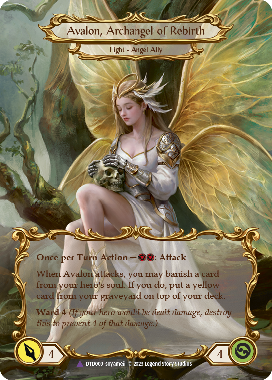 し*ん様 Avalon, Archangel of Rebirth CF FaB MTG, マジック:ザ・ギャザリング 通販 | ENNDAL GAMES / 【Cold Foil