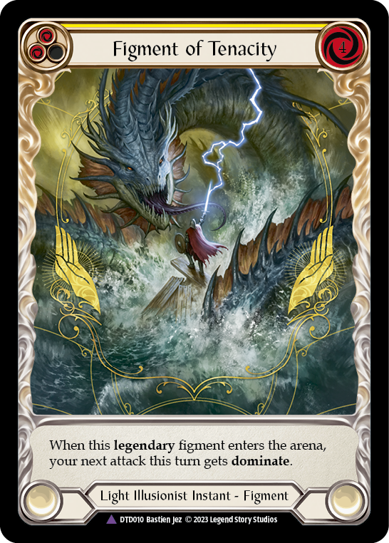 【Cold Foil】[N-DTD010-V]Figment of Tenacity // Metis, Archangel of Tenacity (Extended Art)