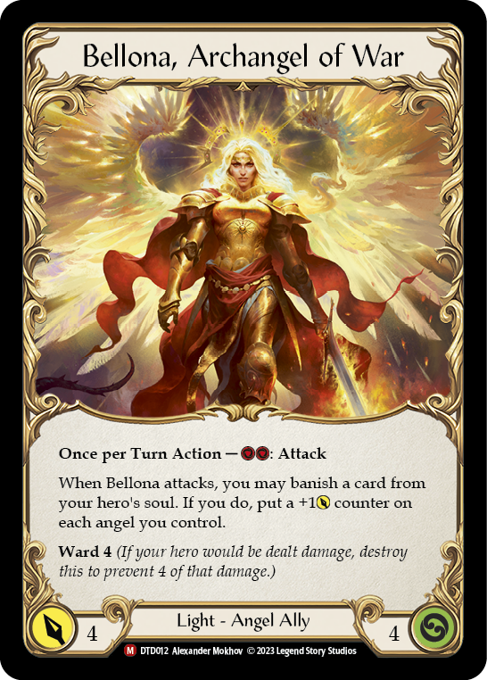[N-DTD012-M]Figment of War // Bellona, Archangel of War
