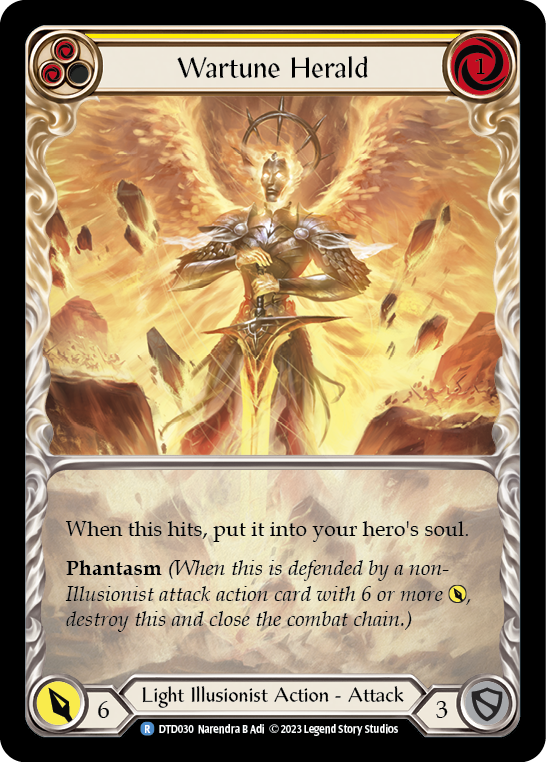 [N-DTD030-R]Wartune Herald (Yellow) (Extended Art)