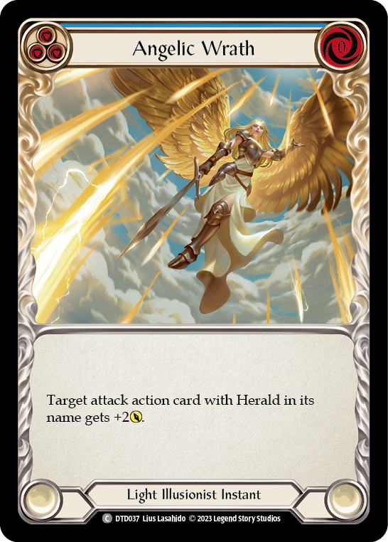 [N-DTD037-C]Angelic Wrath (Blue)