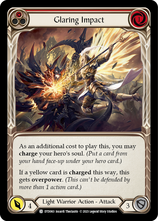 [N-DTD063-C]Glaring Impact (Red)