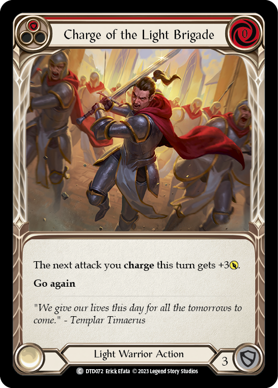 [N-DTD072-C]Charge of the Light Brigade (Red)