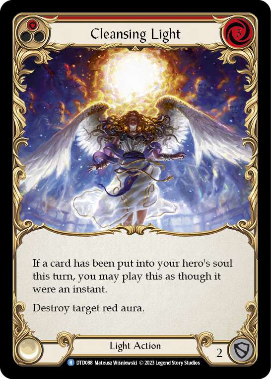 [N-DTD088-R]Cleansing Light (Red)