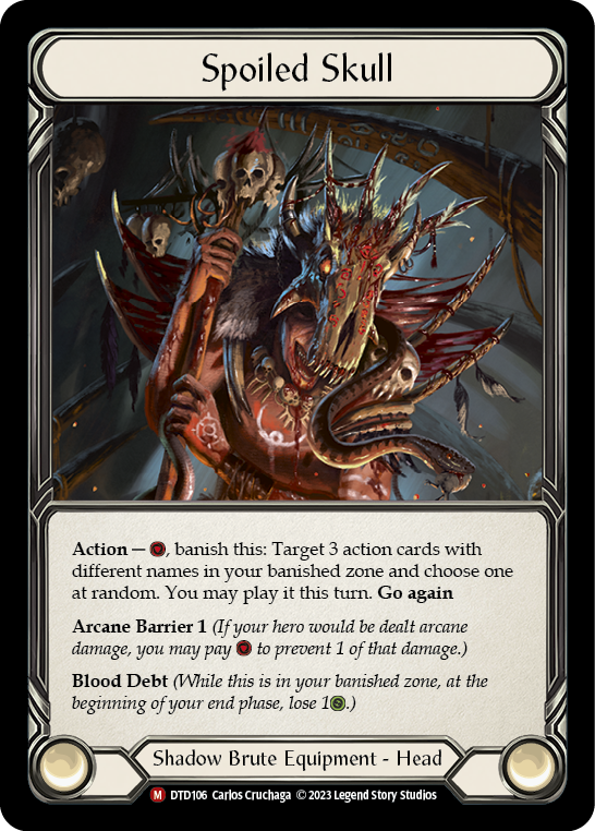 [N-DTD106-M]Spoiled Skull