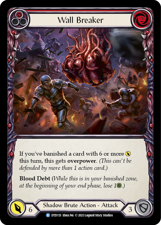 [N-DTD115-R]Wall Breaker (Red)