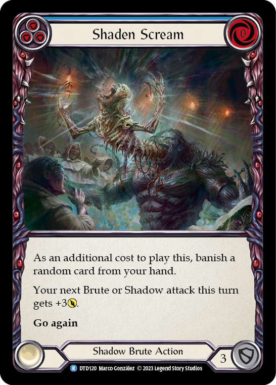 [N-DTD120-R]Shaden Scream (Blue)