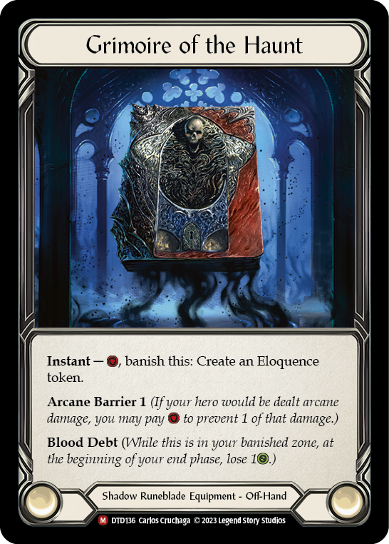 [N-DTD136-M]Grimoire of the Haunt