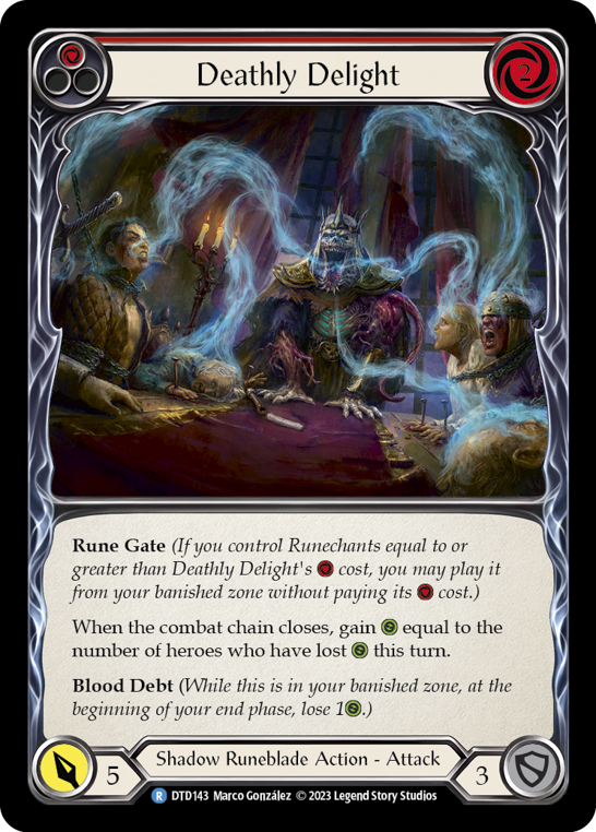 [N-DTD143-R]Deathly Delight (Red)