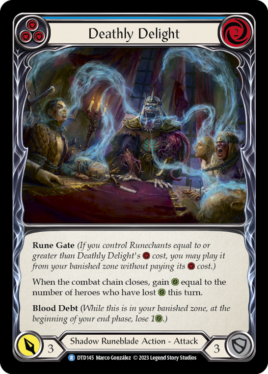 [N-DTD145-R]Deathly Delight (Blue)