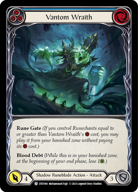 [N-DTD160-C]Vantom Wraith (Blue)