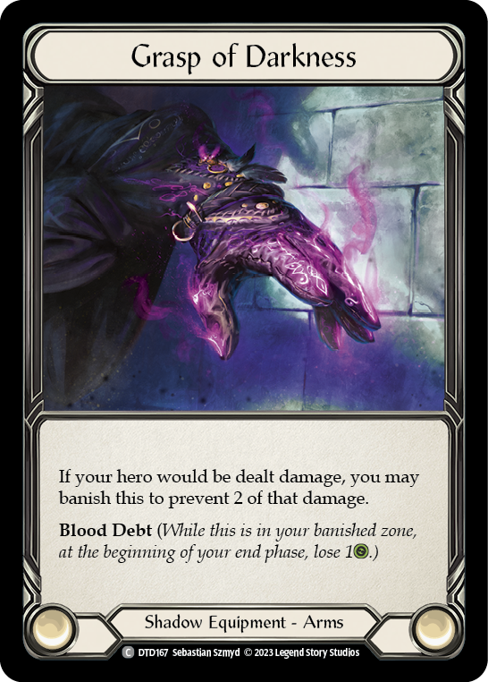 【Cold Foil】[N-DTD167-C]Grasp of Darkness