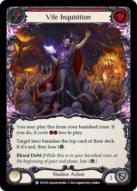 [N-DTD178-R]Vile Inquisition (Red)